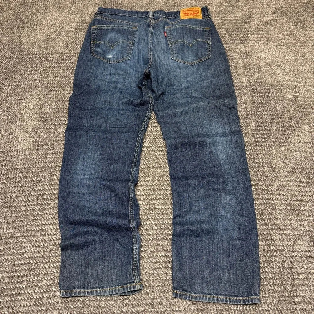 Levis 514 Mens‎ Straight Fit Jeans Size 34x30 Medium Wash Blue Denim